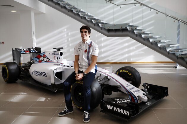 Canadian driver Lance Stroll poses for a photograph following the announcement by Williams Martini Racing of their driver line up for the 2017 FIA Formula One World Championship at the team headquarters in Grove, west of London on November 3, 2016.
Canadian teenager Lance Stroll will replace veteran Felipe Massa in Williams's driver line-up for the 2017 season, the British team announced on Thursday. Stroll, who turned 18 last week, will line up alongside Finnish driver Valtteri Bottas, who will be entering his fifth successive year with Williams.
 / AFP / Adrian DENNIS        (Photo credit should read ADRIAN DENNIS/AFP/Getty Images)