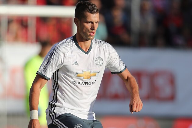 GOTHENBURG, SWEDEN - JULY 30: Morgan Schneiderlin of Manchester United during the Pre-Season Friendly match between Manchester United and Galatasaray at Ullevi on July 30, 2016 in Gothenburg, Sweden.  (Photo by Matthew Ashton - AMA/Getty Images)