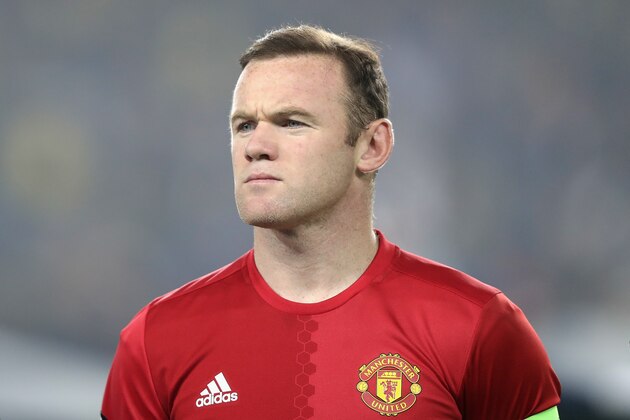 ISTANBUL, TURKEY - NOVEMBER 03:  Wayne Rooney of Manchester United looks on during the UEFA Europa League Group A match between Fenerbahce SK and Manchester United FC at Sukru Saracoglu Stadium on November 3, 2016 in Istanbul, Turkey.  (Photo by Chris McGrath/Getty Images)
