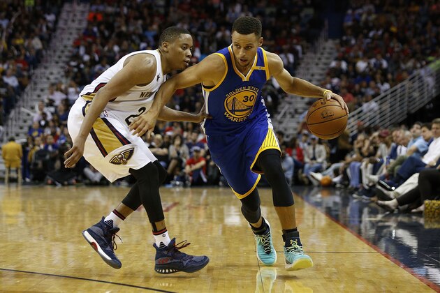 NEW ORLEANS, LA - OCTOBER 28:  Stephen Curry