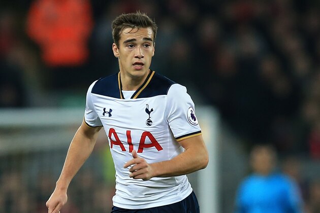 LIVERPOOL, ENGLAND - OCTOBER 25:  Harry Winks of Tottenham in action during the EFL Cup fourth round match between Liverpool and Tottenham Hotspur at Anfield on October 25, 2016 in Liverpool, England.  (Photo by Jan Kruger/Getty Images)