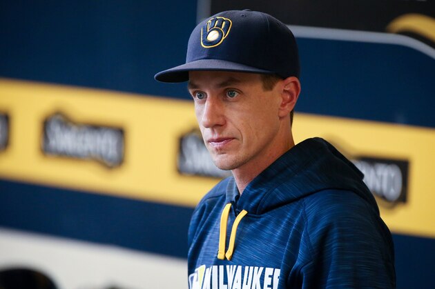 MILWAUKEE, WI - SEPTEMBER 20:  Manager Craig Counsell of the Milwaukee Brewers sits in the dugout before the game against the Pittsburgh Pirates at Miller Park on September 20, 2016 in Milwaukee, Wisconsin. (Photo by Dylan Buell/Getty Images)