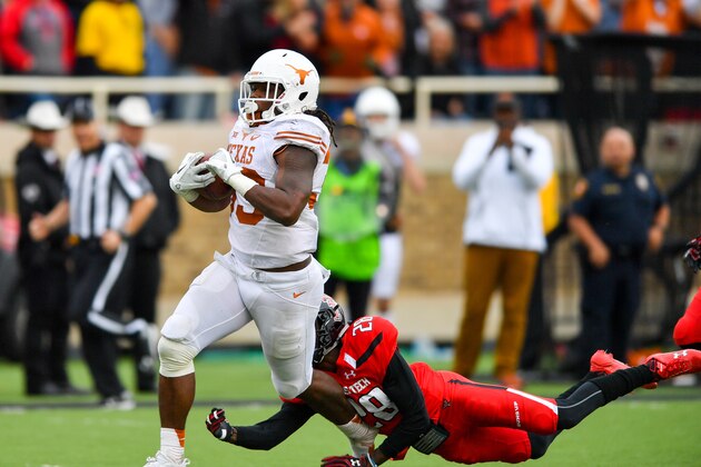 LUBBOCK, TX - NOVEMBER 05: D'Onta Foreman