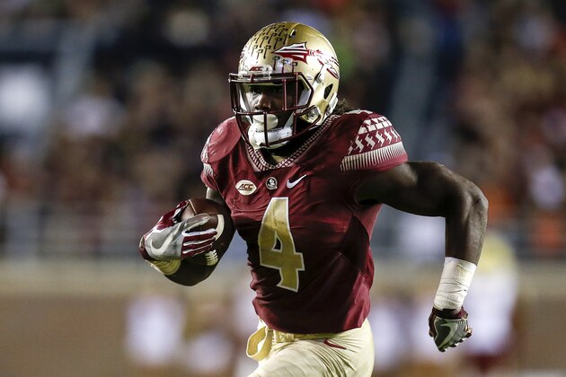 TALLAHASSEE, FL - NOVEMBER 11: Runningback Dalvin Cook