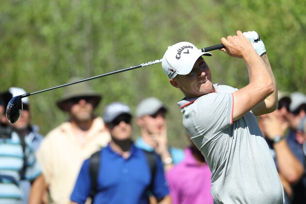SUN CITY, SOUTH AFRICA - NOVEMBER 13:  Alex Noren of Sweden tees off on the 14th hole during day four of the Nedbank Golf Challenge at Gary Player CC on November 13, 2016 in Sun City, South Africa.  (Photo by Warren Little/Getty Images)