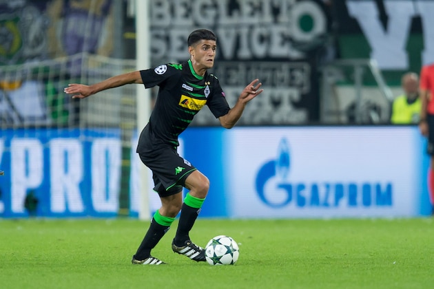 Moenchengladbach, Germany 28.09.2016, UEFA Champions League - 2016/17 Season, Group C - Matchday 2, Borussia Moenchengladbach - FC Barcelona, 1:2,  Mahmoud Dahoud (Moenchengladbach)  (Photo by TF-Images/Getty Images)