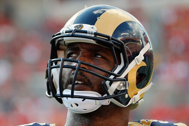 Sep 25, 2016; Tampa, FL, USA; Los Angeles Rams defensive end Robert Quinn (94) during the second half at Raymond James Stadium. Mandatory Credit: Kim Klement-USA TODAY Sports