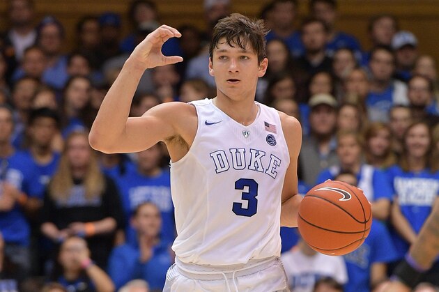DURHAM, NC - NOVEMBER 12: Grayson Allen