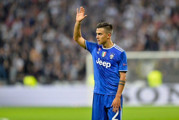 LYON, FRANCE - OCTOBER 18:  Paulo Dybala of Juventus reacts during the UEFA Champions League match between Olympique Lyonnais and Juventus at Parc Lyonnais on October 18, 2016 in Lyon, France.  (Photo by Aurelien Meunier/Getty Images)