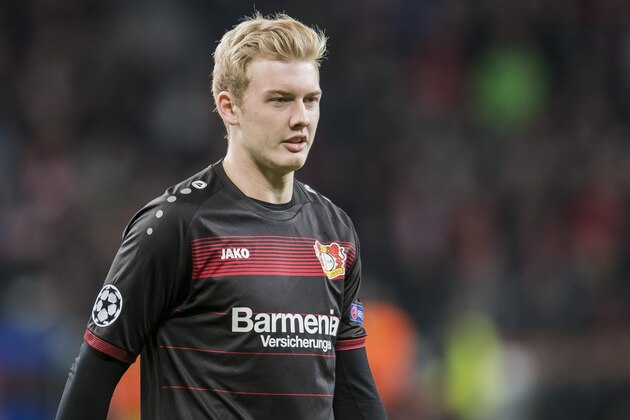 Julian Brandt of Bayer 04 Leverkusenduring the Champions League group E match between Bayer Leverkusen and Tottenham Hotspur on October 18, 2016 at the Bay Arena in Leverkusen, Germany(Photo by VI Images via Getty Images)