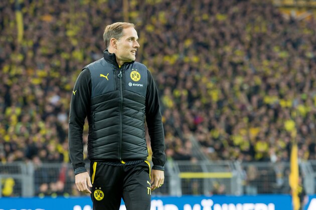 Dortmund, Germany 14.10.2016, 1.Bundesliga 9. Spieltag, BV Borussia Dortmund - FC Schalke 04, Trainer Thomas Tuchel (BVB)   (Photo by TF-Images/Getty Images)