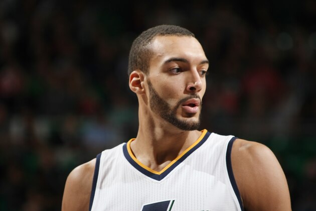 SALT LAKE CITY, UT - NOVEMBER 14:  Rudy Gobert