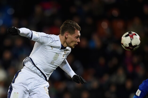 VADUZ, LIECHTENSTEIN - NOVEMBER 12:  Andrea Belotti of Italy in action during the FIFA World Cup 2018 group G Qualifiers football match beetween Liechtenstein and Italy at the Rheinpark Stadion on November 12, 2016 in Vaduz, Liechtenstein.  (Photo by Claudio Villa/Getty Images)