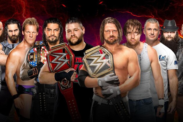 The Raw vs. SmackDown Survivor Series teams.