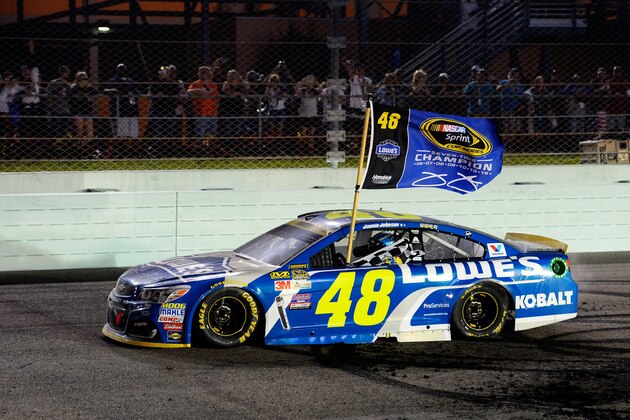 HOMESTEAD, FL - NOVEMBER 20:  Jimmie Johnson, driver of the