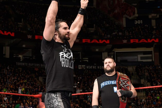 Seth Rollins and Kevin Owens