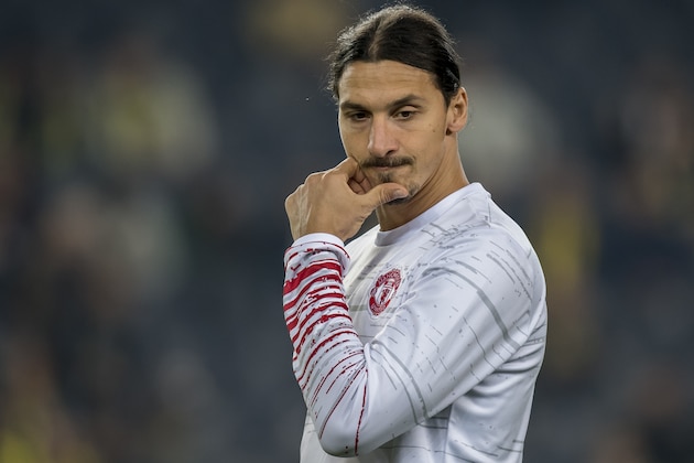 Zlatan Ibrahimovic of Manchester United FCuring the UEFA Europa Leaguegroup A match between Fenerbahce and Manchester United on November 3, 2016 at the Sukru Saracoglu stadium in Istanbul, Turkey(Photo by VI Images via Getty Images)