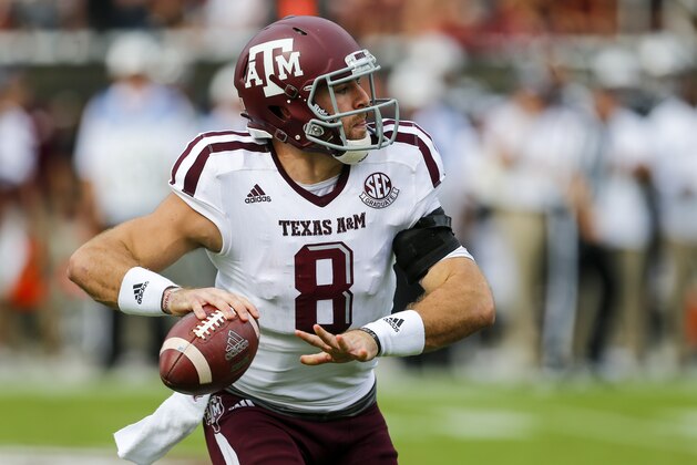 STARKVILLE, MS - NOVEMBER 5:  Quarterback Trevor Knight