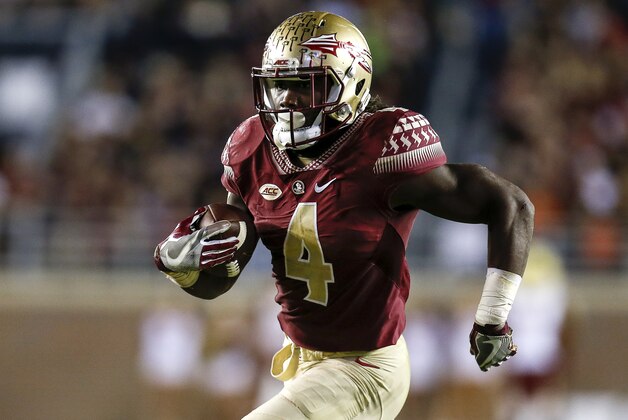 TALLAHASSEE, FL - NOVEMBER 11: Runningback Dalvin Cook