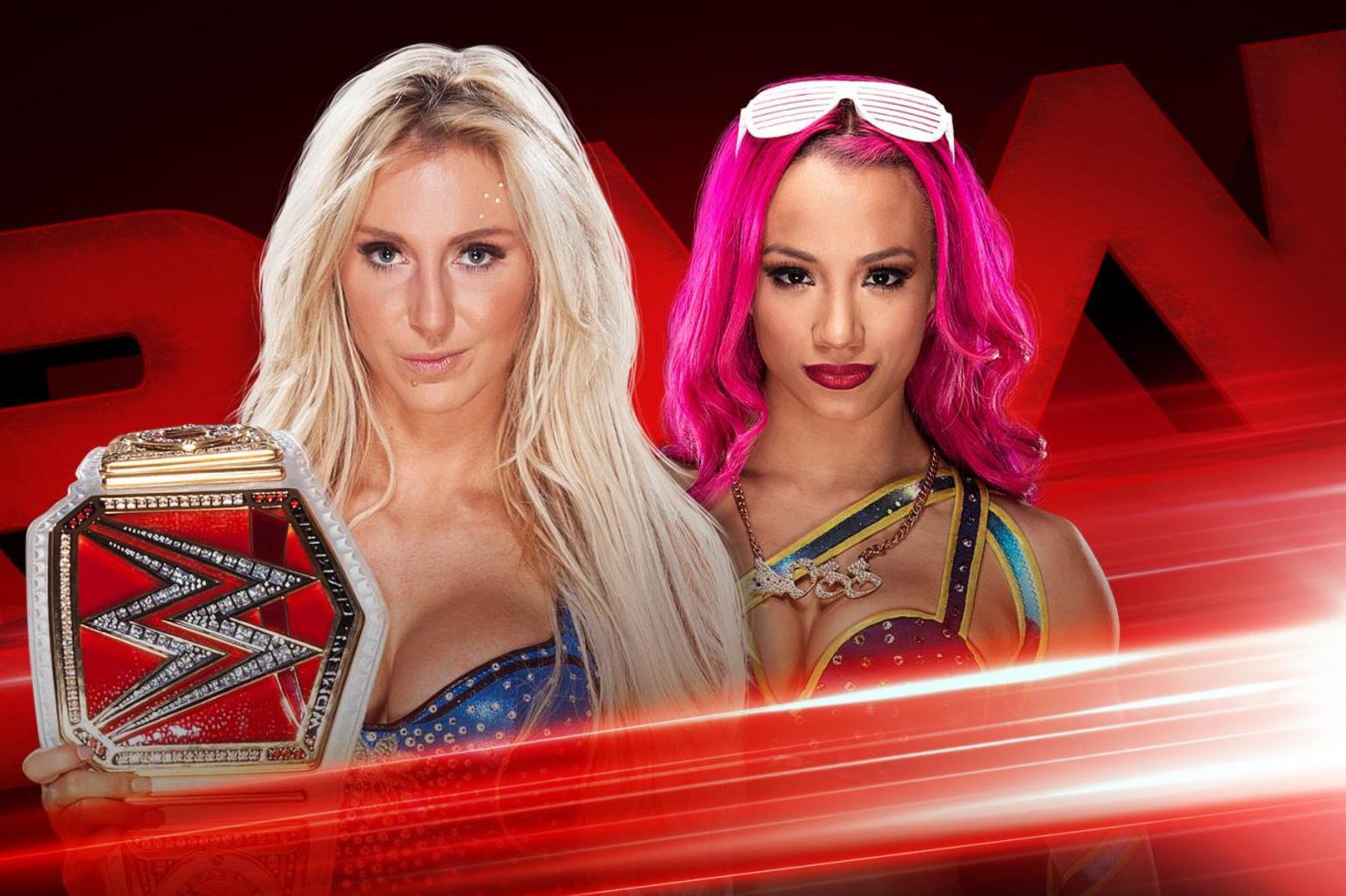 Sasha Banks will challenge Charlotte for the Raw Women's Championship.