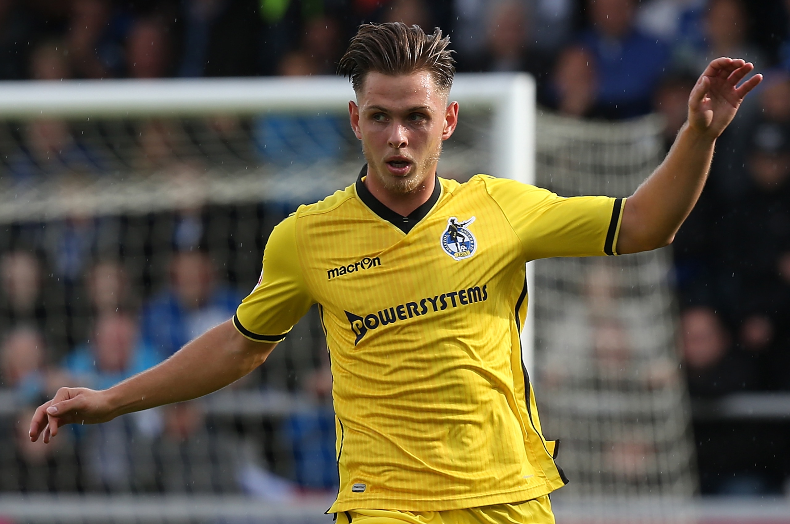 NORTHAMPTON, ENGLAND - OCTOBER 01:  Charlie Colkett of Bristol Rovers in action during the Sky Bet League One match between Northampton Town and Bristol Rovers at Sixfields Stadium on October 1, 2016 in Northampton, England.  (Photo by Pete Norton/Getty Images)