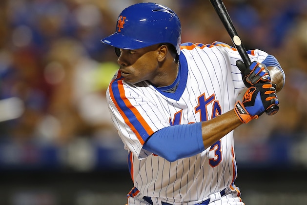 NEW YORK, NY - SEPTEMBER 04: Curtis Granderson #3 of the New York Mets in action against the Washington Nationals during a game at Citi Field on September 4, 2016 in the Flushing neighborhood of the Queens borough of New York City. (Photo by Rich Schultz/Getty Images) NEW YORK, NY - SEPTEMBER 04: Curtis Granderson #3 of the New York Mets in action against the Washington Nationals during a game at Citi Field on September 4, 2016 in the Flushing neighborhood of the Queens borough of New York City. (Photo by Rich Schultz/Getty Images)