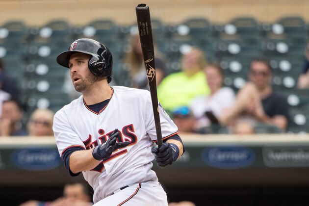 MINNEAPOLIS, MN- SEPTEMBER 04: Brian Dozier #2 of the Minnesota Twins bats against the Chicago White Sox on September 4, 2016 at Target Field in Minneapolis, Minnesota. The White Sox defeated the Twins 13-11. (Photo by Brace Hemmelgarn/Minnesota Twins/Getty Images)