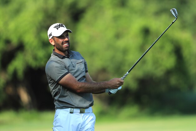 MALELANE, SOUTH AFRICA - DECEMBER 01:  Charl Schwartzel of South Africa plays his second shot on the 14th during day one of The Alfred Dunhill Championship at Leopard Creek Country Golf Club on December 1, 2016 in Malelane, South Africa.  (Photo by Richard Heathcote/Getty Images)