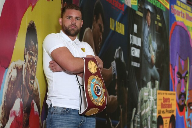LONDON, ENGLAND - MARCH 07: Billy Joe Saunders during the press conference at The O2 Arena on March 7, 2016 in London, England (Photo by Alex Morton/Getty Images)