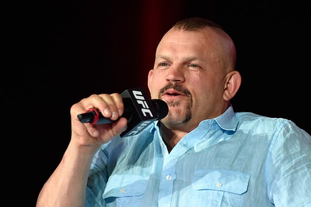 LAS VEGAS, NV - JULY 09:  Retired mixed martial artist Chuck Liddell speaks during a panel discussion at the UFC Fan Expo at the Las Vegas Convention Center on July 9, 2016 in Las Vegas, Nevada.  (Photo by David Becker/Zuffa LLC/Zuffa LLC via Getty Images)