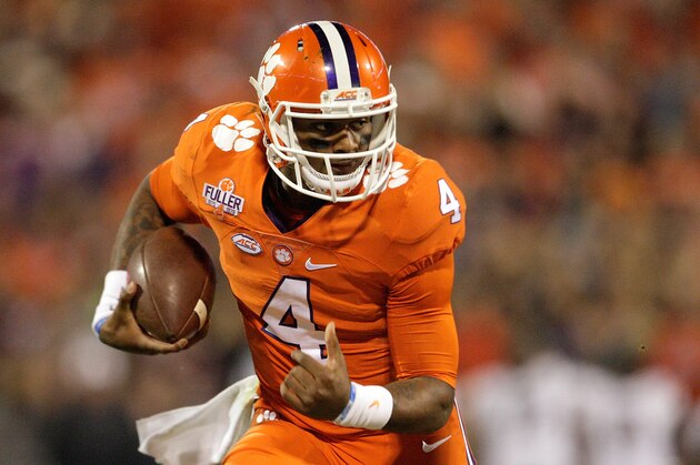 CLEMSON, SC - NOVEMBER 26: Deshaun Watson