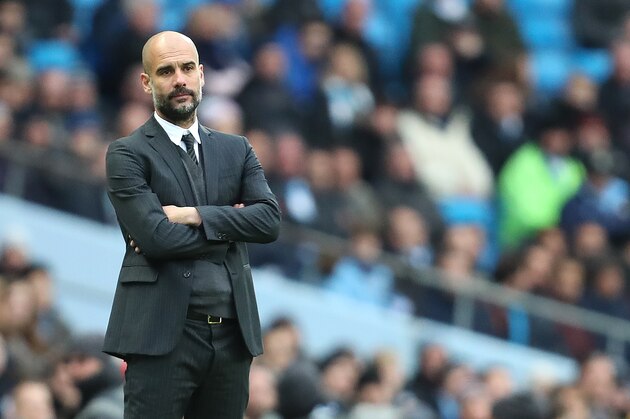 MANCHESTER, ENGLAND - DECEMBER 03:  Manchester City Manager / Head Coach Pep Guardiola looks on during the Premier League match between Manchester City and Chelsea at Etihad Stadium on December 3, 2016 in Manchester, England.  (Photo by James Baylis - AMA/Getty Images)
