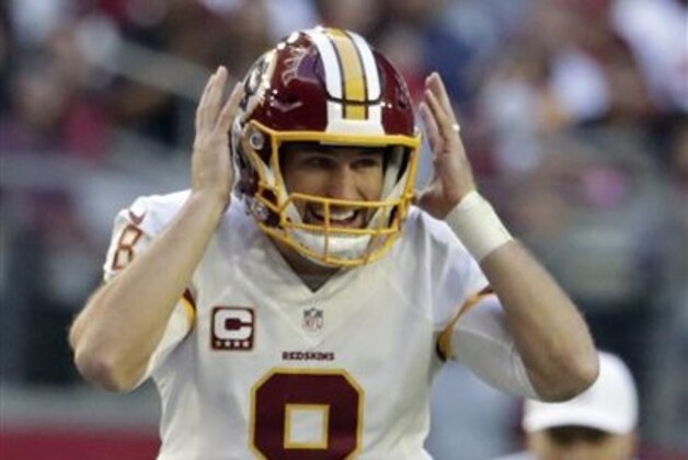 Washington Redskins quarterback Kirk Cousins (8) during an NFL football game against the Arizona Cardinals, Sunday, Dec. 4, 2016, in Glendale, Ariz. (AP Photo/Rick Scuteri)