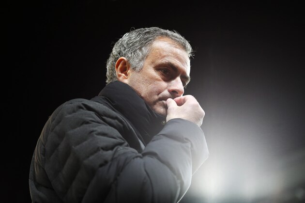 MANCHESTER, ENGLAND - NOVEMBER 24: Jose Mourinho manager / head coach of Manchester United during the UEFA Europa League match between Manchester United FC and Feyenoord at Old Trafford on November 24, 2016 in Manchester, England. (Photo by James Baylis - AMA/Getty Images)