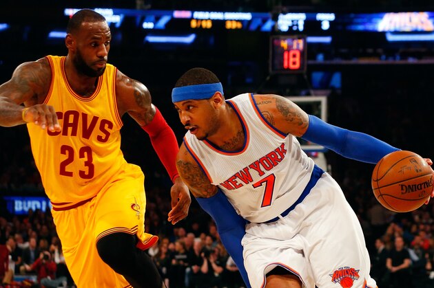 NEW YORK, NY - MARCH 26:  (NEW YORK DAILIES OUT)    Carmelo Anthony