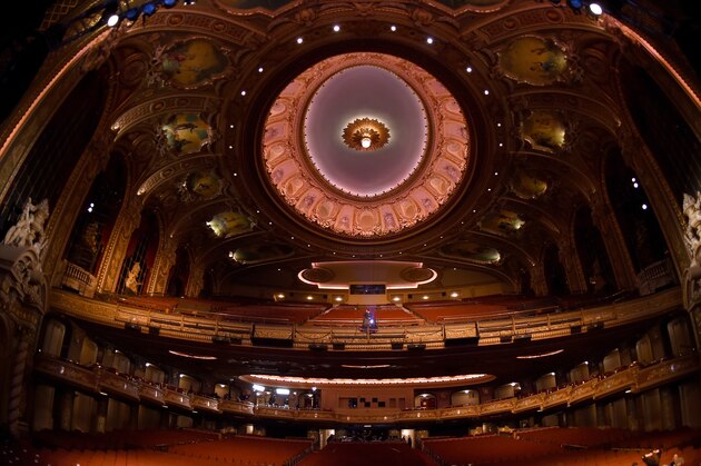 BOSTON, MA - JANUARY 16:  A general view during the UFC weigh-in at the Wang Theatre on January 16, 2016 in Boston, Massachusetts. (Photo by Jeff Bottari/Zuffa LLC/Zuffa LLC via Getty Images)