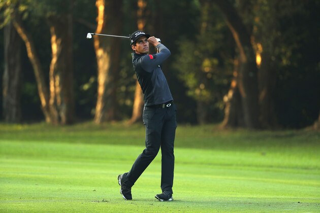 HONG KONG - DECEMBER 08:  Rafa Cabrera Bello of Spain plays his second shot into the 11th green during the first round of the UBS Hong Kong Open at The Hong Kong Golf Club on December 8, 2016 in Hong Kong, Hong Kong.  (Photo by Warren Little/Getty Images)