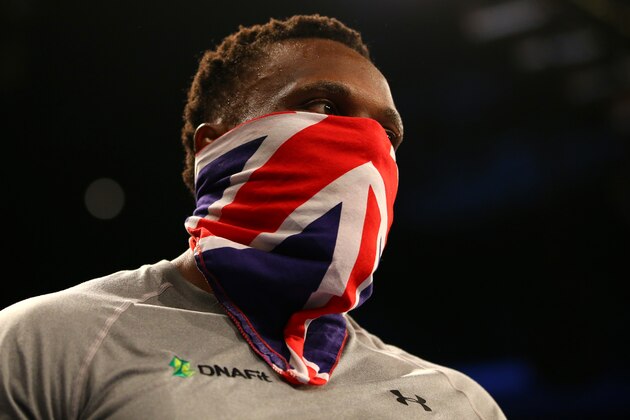 LONDON, ENGLAND - DECEMBER 12:  Dereck Chisora before his Heavyweight Contest against Jacov Gospic during the Matchroom Boxing promotion 'Bad Intentions' at The O2 Arena on December 12, 2015 in London, England.  (Photo by Richard Heathcote/Getty Images)