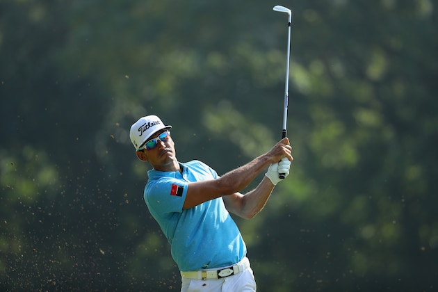 HONG KONG - DECEMBER 09:  Rafa Cabrera Bello of Spain plays his second shot on the 11th hole during the second round of the USB Hong Kong Open at The Hong Kong Golf Club on December 9, 2016 in Hong Kong, Hong Kong.  (Photo by Warren Little/Getty Images)