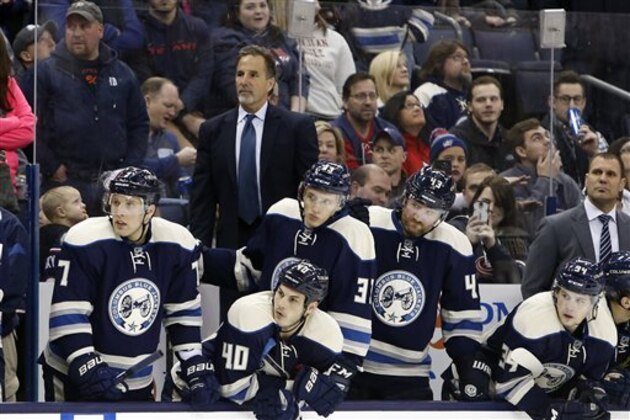 Columbus Blue Jackets head coach John Tortorella on the bench against the Colorado Avalanche during an NHL hockey game Saturday, Jan. 16, 2016, in Columbus, Ohio. (AP Photo/Jay LaPrete)