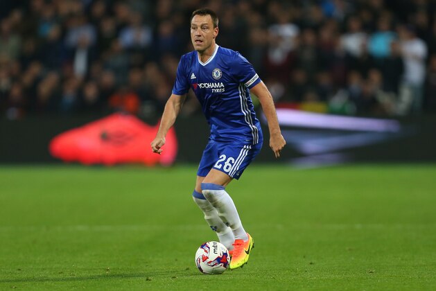 LONDON, ENGLAND - OCTOBER 26: John Terry of Chelsea during the EFL Cup fourth round match between West Ham and Chelsea at The London Stadium on October 26, 2016 in London, England. (Photo by Catherine Ivill - AMA/Getty Images)
