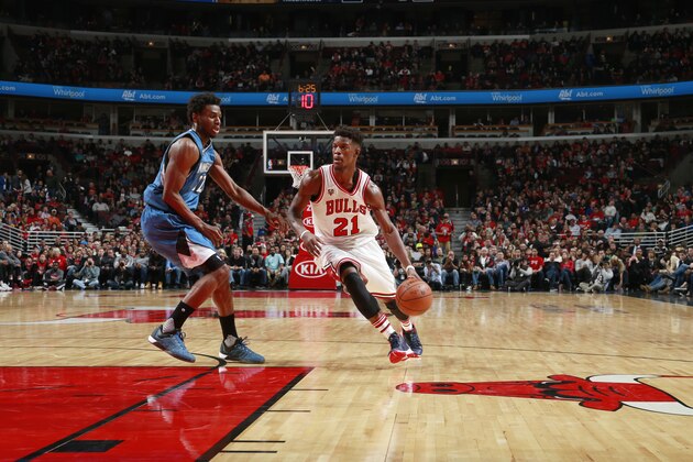 CHICAGO, IL - NOVEMBER 7:  Jimmy Butler