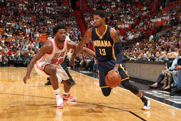 MIAMI, FL - FERBUARY 22: Paul George