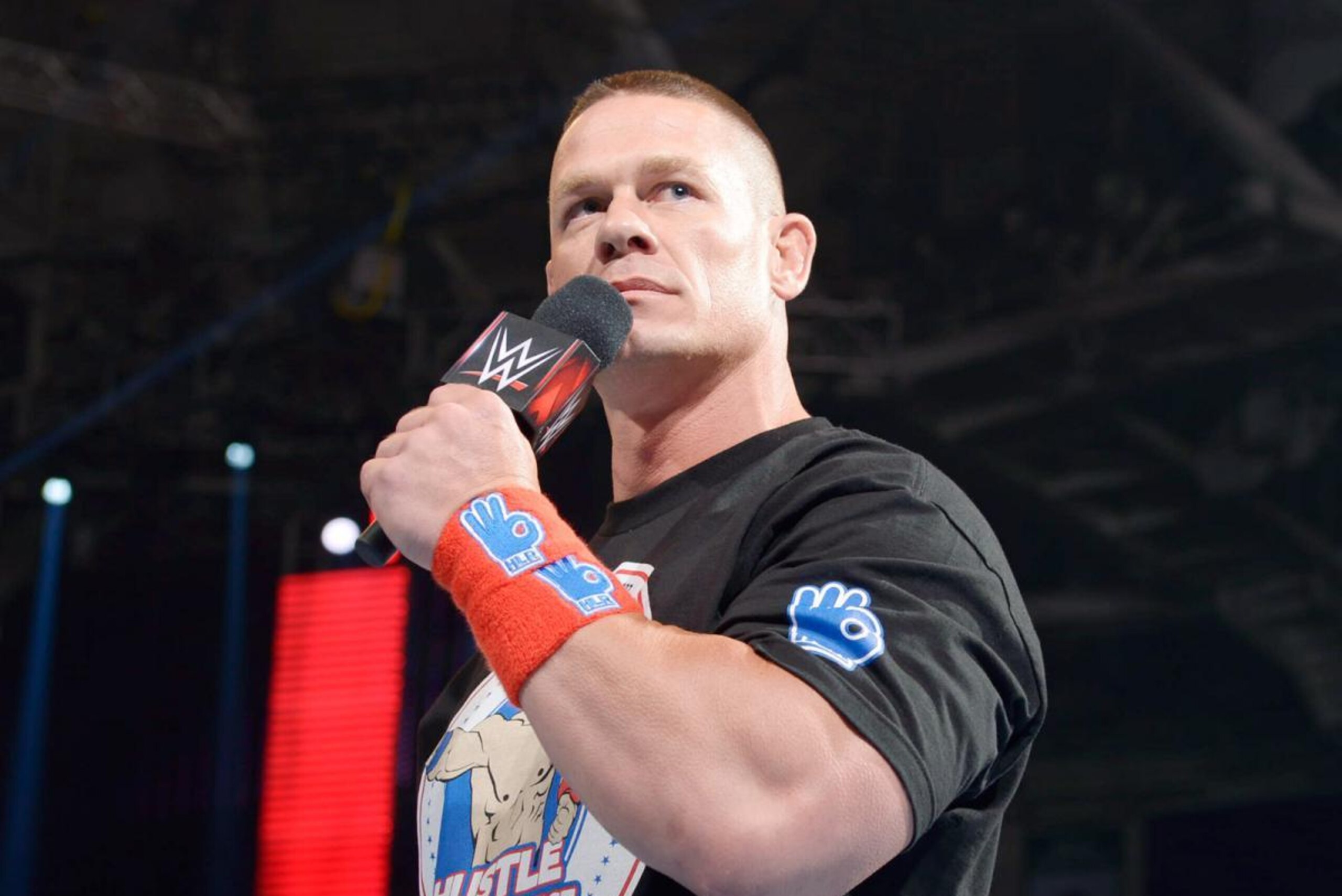 Host John Cena speaks at the ESPY Awards at the Microsoft Theater on Wednesday, July 13, 2016, in Los Angeles. (Photo by Chris Pizzello/Invision/AP)