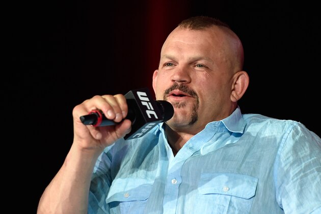 LAS VEGAS, NV - JULY 09:  Retired mixed martial artist Chuck Liddell speaks during a panel discussion at the UFC Fan Expo at the Las Vegas Convention Center on July 9, 2016 in Las Vegas, Nevada.  (Photo by David Becker/Zuffa LLC/Zuffa LLC via Getty Images)