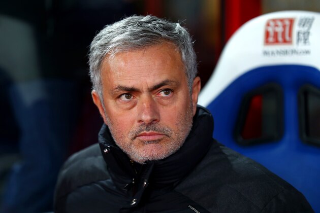 LONDON, ENGLAND - DECEMBER 14: Jose Mourinho, Manager of Manchester United looks on prior to the Premier League match between Crystal Palace and Manchester United at Selhurst Park on December 14, 2016 in London, England.  (Photo by Clive Rose/Getty Images)