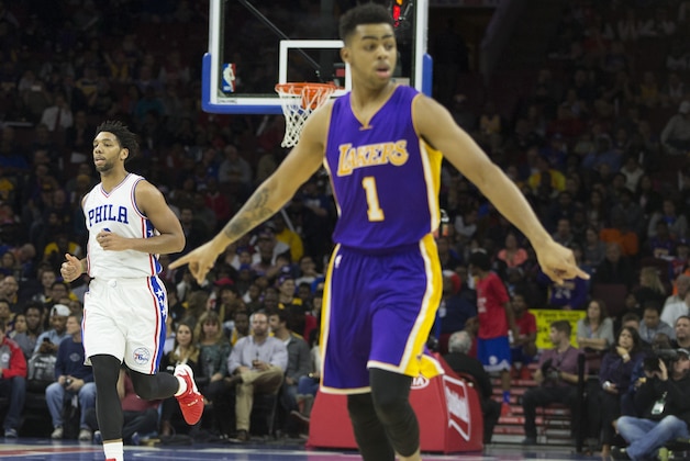 PHILADELPHIA, PA - DECEMBER 1: Jahlil Okafor
