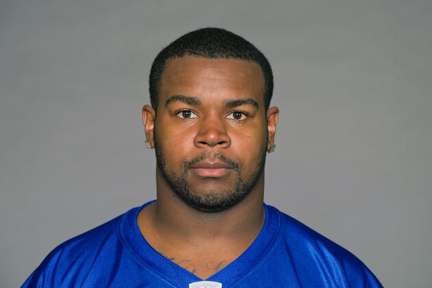 ROCHESTER, NY - CIRCA 2011: In this handout image provided by the NFL,  Robert Eddins of the Buffalo Bills poses for his NFL headshot circa 2011 in Rochester, New York.  (Photo by NFL via Getty Images)