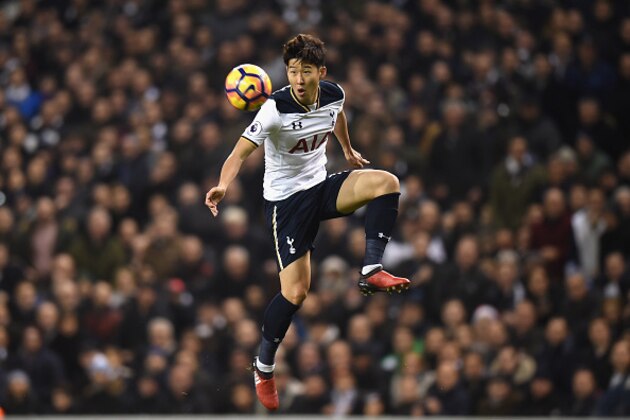 LONDON, ENGLAND - DECEMBER 18:  Heung-Min son of Tottenham Hotspur during the Barclays Premier League match between Tottenham Hotspur and Burnley at White Hart Lane on December 18, 2016 in London, England.  (Photo by Tony Marshall/Getty Images)