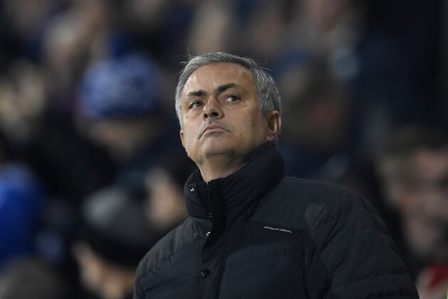 WEST BROMWICH, ENGLAND - DECEMBER 17:  Jose Mourinho, Manager of Manchester United looks on during the Premier League match between West Bromwich Albion and Manchester United at The Hawthorns on December 17, 2016 in West Bromwich, England.  (Photo by Stu Forster/Getty Images)
